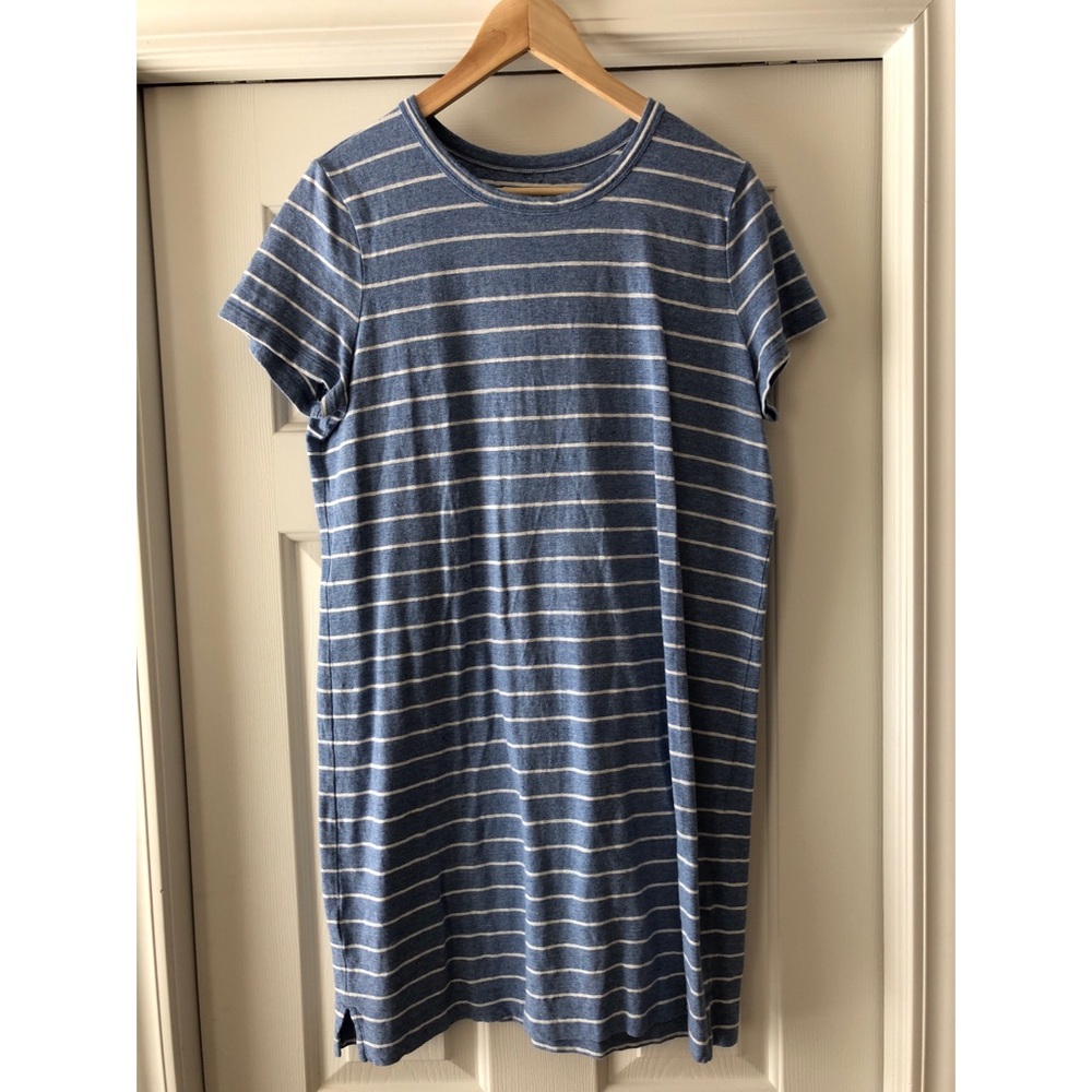 Lou&Grey by Loft Striped T Shirt Dress